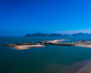 view of the sea from the sea