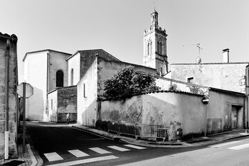 Saint-Estèphe village in the Medoc country