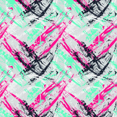 Seamless abstract urban pattern with curved grunge spots