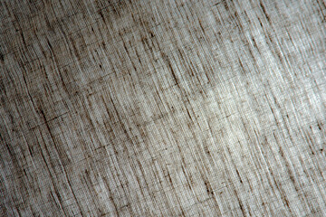 abstract rough light linen natural fabric background, short focus