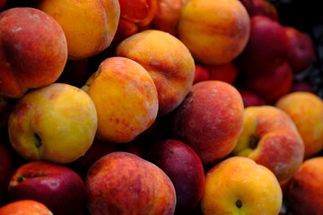 Fototapeta na wymiar Isolated image of peach