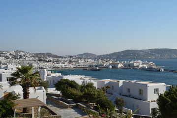 Blick auf Naousa, Paros