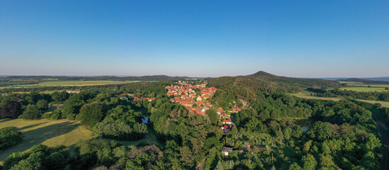 Luftbildaufnahmen aus Langenstein im Harz