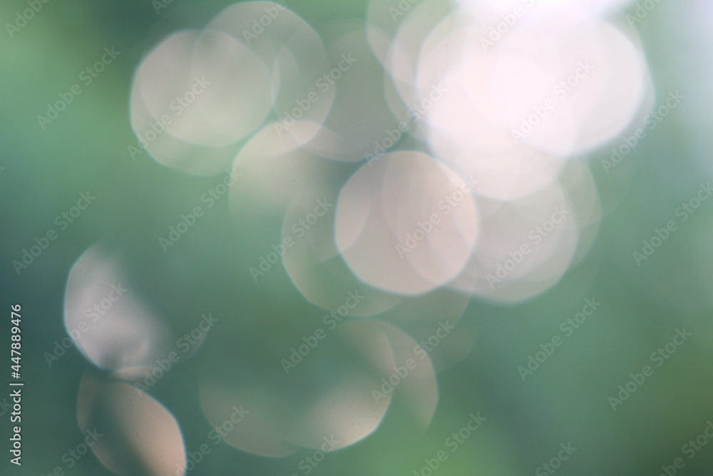 Poster abstract bokeh background