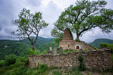 Kala-Koreish - the remains of an ancient city in the Caucasus mountains