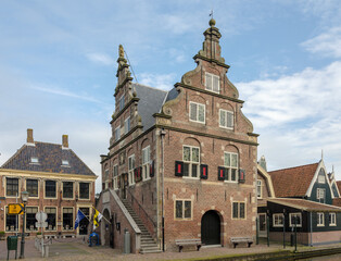 Obraz premium De Rijp, Noord-Holland province, THe Netherlands