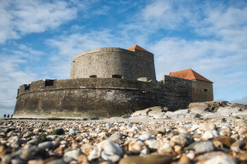 fortress on the beach