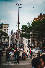 Obraz premium Amsterdam Nationaal Monument