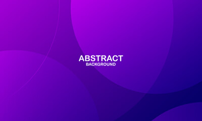 Minimal geometric background. Purple elements with fluid gradient. Dynamic shapes composition. Eps10 vector