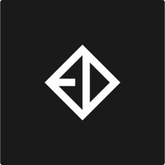 E+D monogram logo