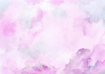 Purple abstract texture background with watercolor