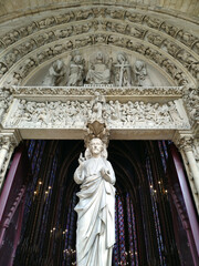 Obraz premium portail sainte chapelle