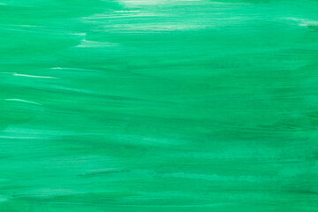 Fototapeta na wymiar abstract green painted background texture