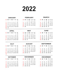 Calender 2022