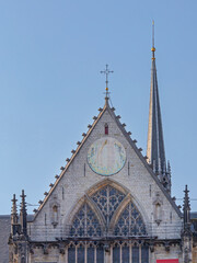 Fototapeta na wymiar Sundial Church Amsterdam