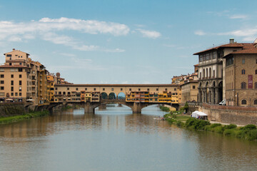 Old bridge in Florence, Italy
