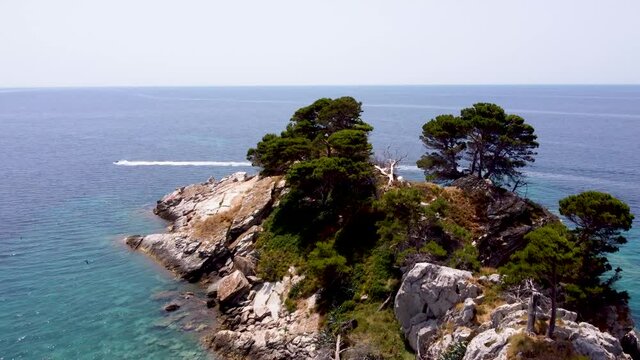 Katic Island in Montenegro is a UNESCO World Heritage Site