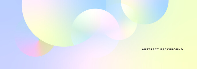 Pastel gradient background, modern blurry underlay, tender base texture with circle design elements, futuristic poster design