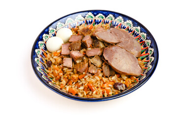 pilaf on a plate