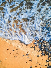 waves on the beach