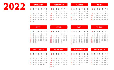 Calender 2022