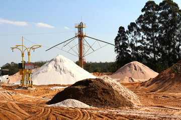 Sand mining