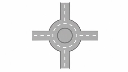 Obraz premium Roads and streets in many different corners 3d-rendering