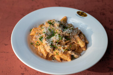chicken ala vodka pasta 