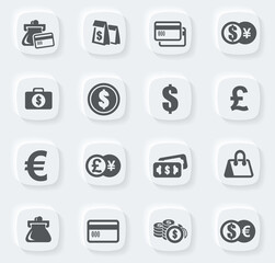 E-commers icons set