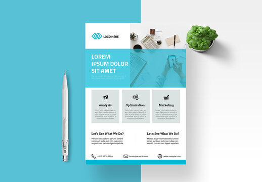 Business Flayer Leout