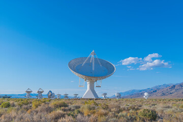 Satellite Deep Space Radar Dish Observatory on Public Land