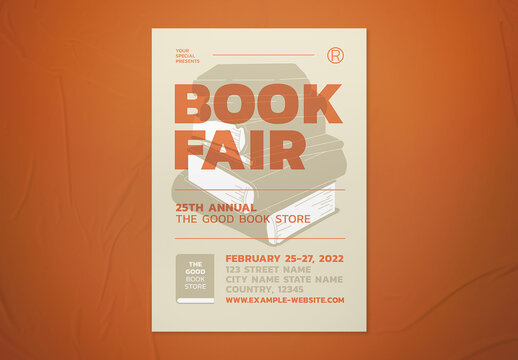 Book Fair Event Flyer