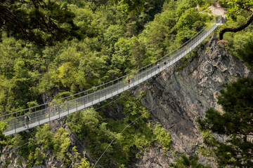 himalayan footbridge of the ebron