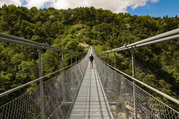 himalayan footbridge of the ebron