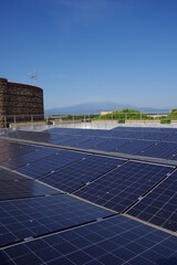 panneaux photovoltaïques pour faire de l'électricité solaire