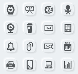 Office icons set