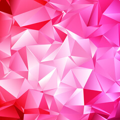 Light Pink vector polygon abstract backdrop. Colorful illustration in abstract style with triangles. Completely new template for your banner.