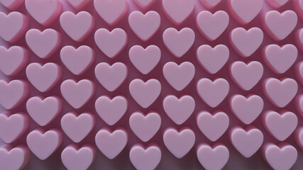 pink hearts