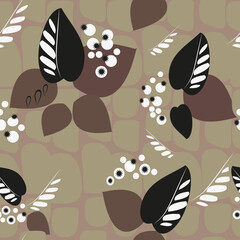 pattern for textiles, wallpaper, packaging