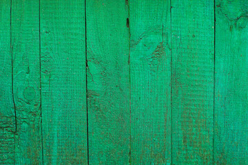Fototapeta na wymiar old wood background, green boards, green wood background 