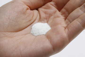 Various hand shapes and cosmetics formulations