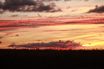 Obraz premium Red Sky