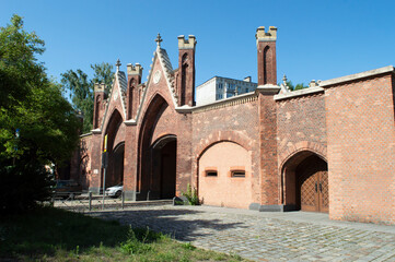 Russia, Kaliningrad - July 26, 2021: Brandenburg Gate