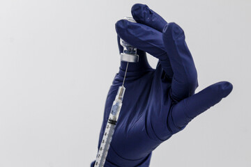 Holding the vaccine