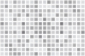 Abstract  white and gray color, modern design background with geometric square shape, mosaic pattern. Vector illustration.