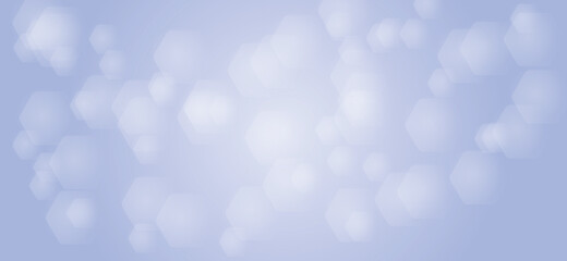 abstract polygon bokeh blurred background