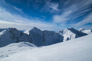 Panorama z samego szczytu