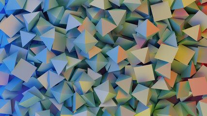 abstract background with triangles