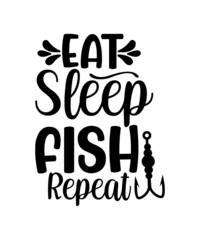 Fishing SVG Bundle, fish svg, bass svg, fish hook svg, lake svg, dad svg, rod svg, pole svg, keeping it reel svg, funny quotes svg, svg file