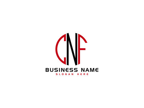 Letter CNF Logo Icon Vector Image Design For New Business